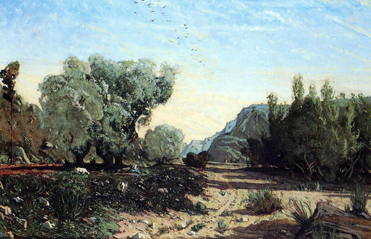  Paul-Camille Guigou Olive Trees - Canvas Print