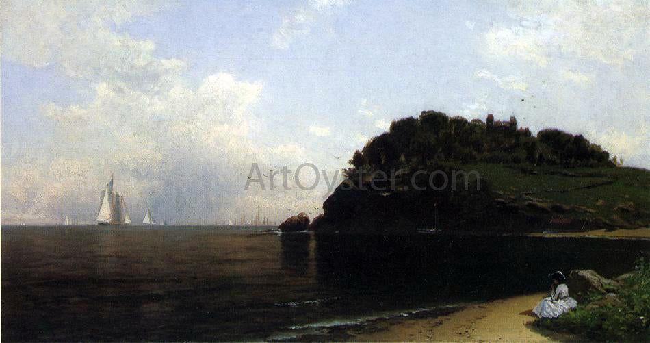  Alfred Thompson Bricher On Long Island Sound - Canvas Print