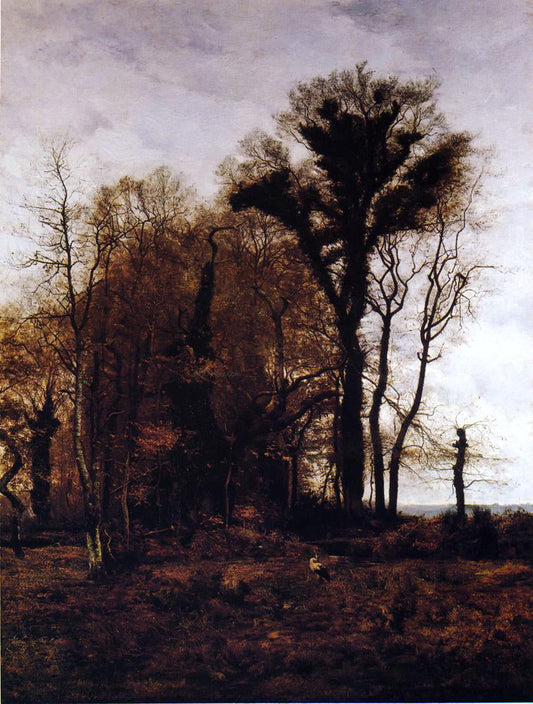  William Lamb Picknell On the Borders of the Marsh - Canvas Print
