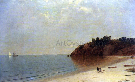  John Frederick Kensett On the Coast - Canvas Print