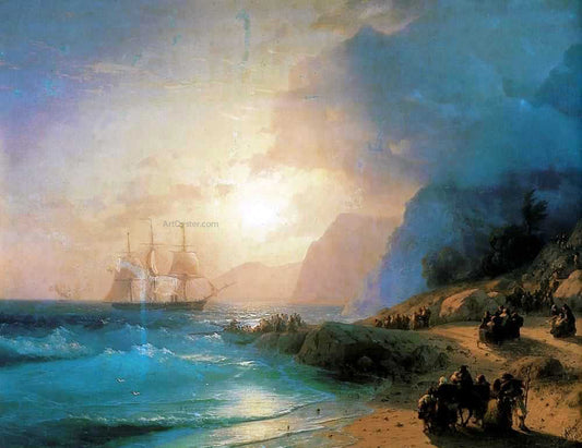  Ivan Constantinovich Aivazovsky On the Island of Crete - Canvas Print