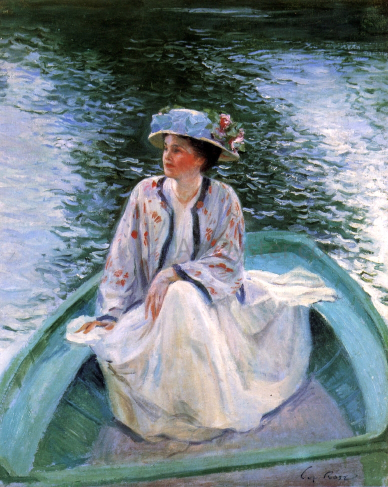 Guy Orlando Rose On the River's Edge - Canvas Print