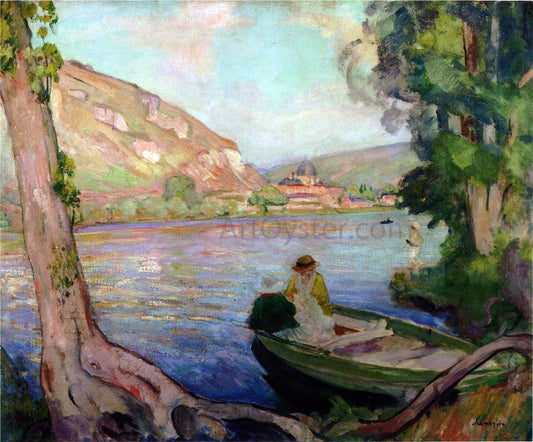  Henri Lebasque On the Seine at Andelys - Canvas Print