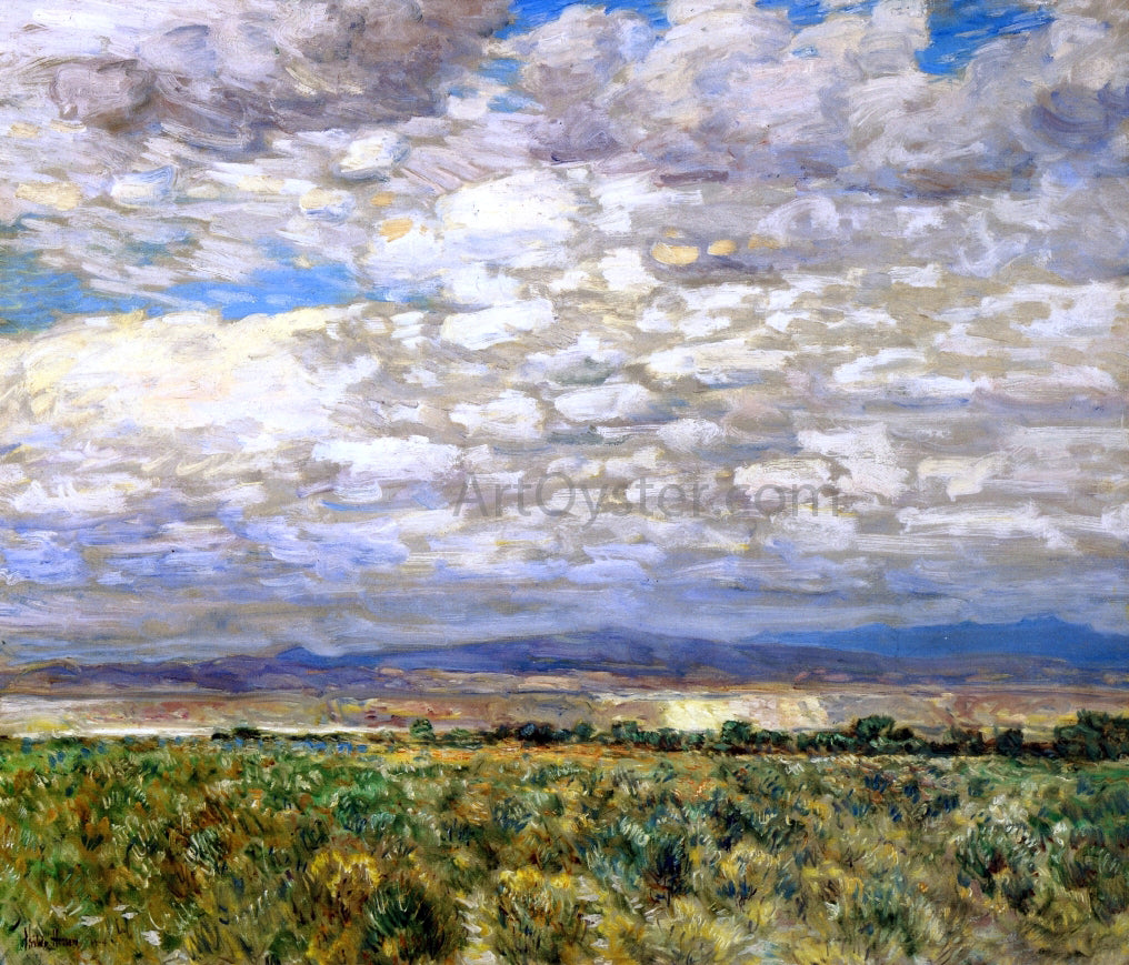  Frederick Childe Hassam On the Snake River, Oregon - Canvas Print