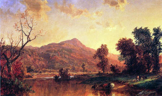  Jasper Francis Cropsey On the Susquehanna - Canvas Print