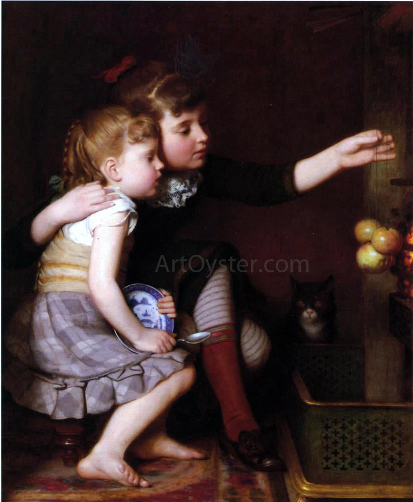  Seymour Joseph Guy One for Mommy, One for Me - Canvas Print