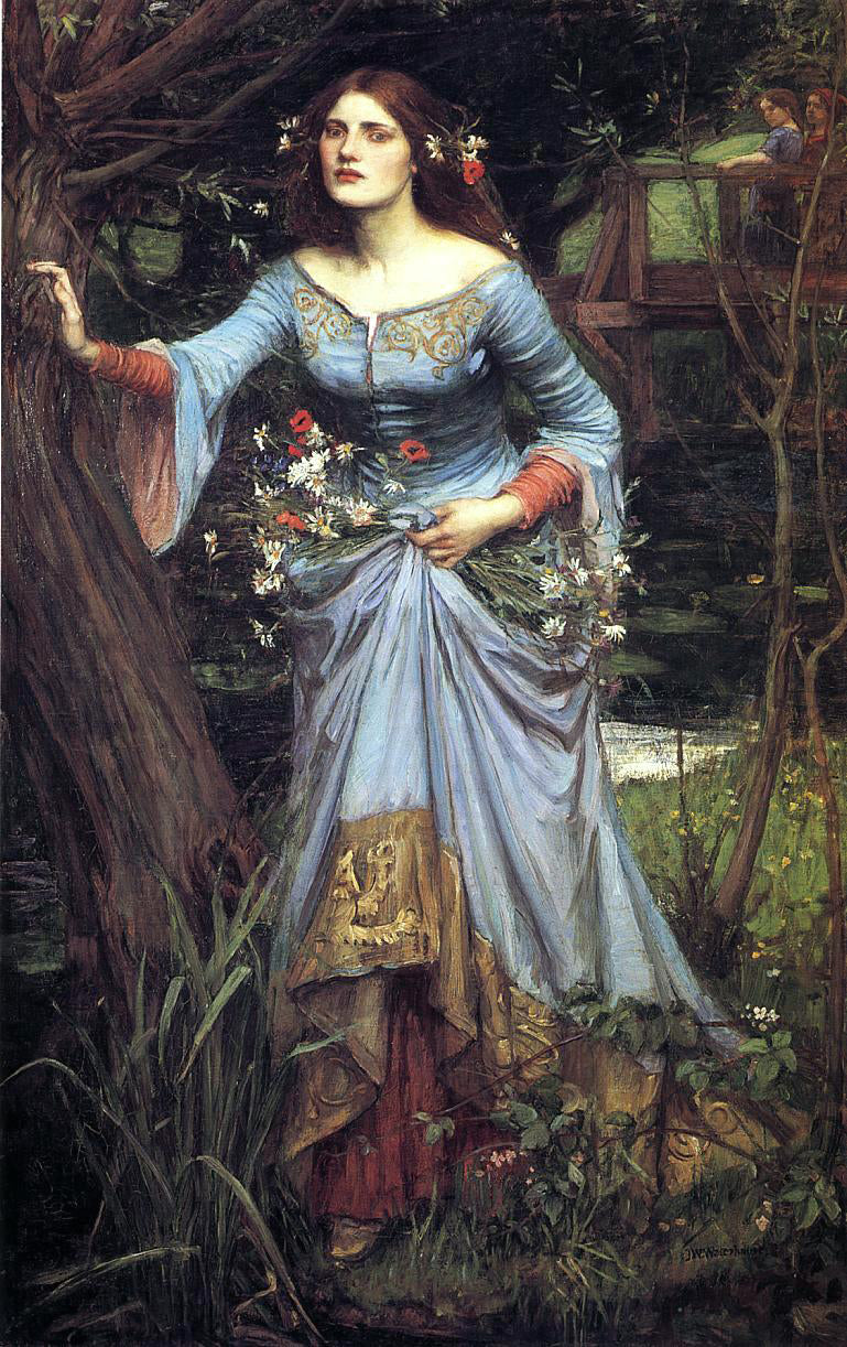  John William Waterhouse Ophelia - Canvas Print