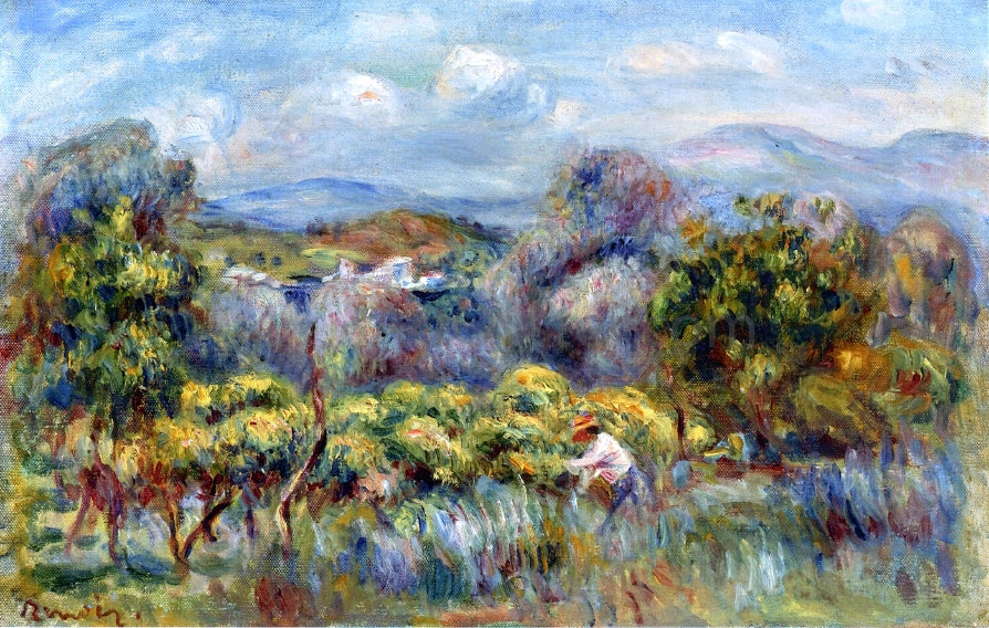  Pierre Auguste Renoir Orange Trees - Canvas Print