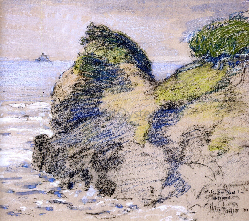  Frederick Childe Hassam Oregon Coast - Canvas Print