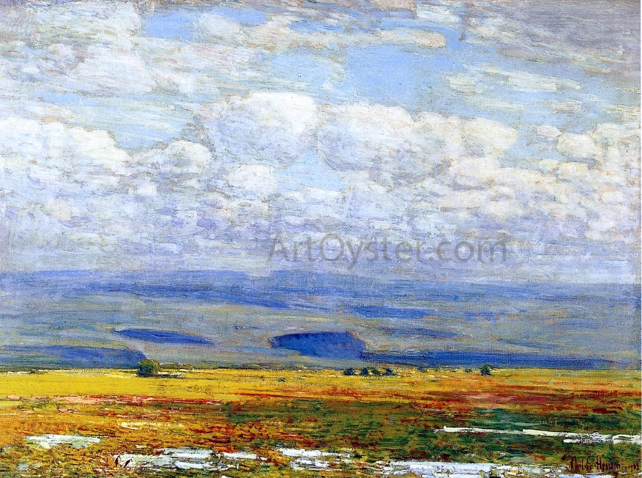  Frederick Childe Hassam Oregon Landscape - Canvas Print