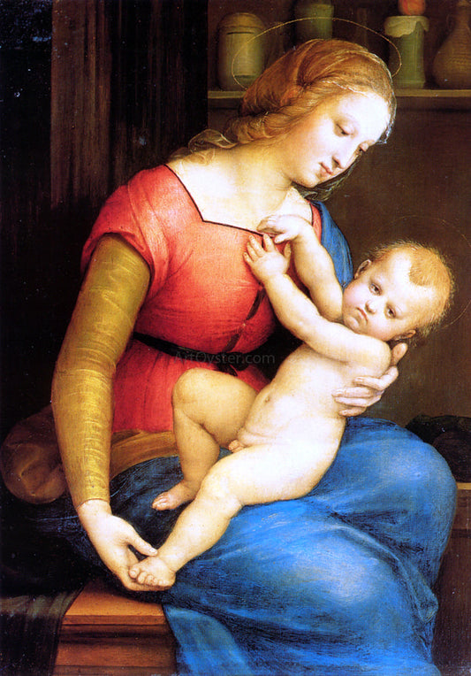  Raphael Orleans Madonna - Canvas Print