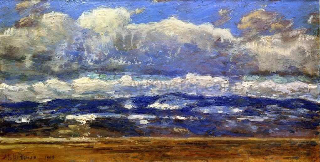  Frederick Childe Hassam Over the Great Divide - Canvas Print