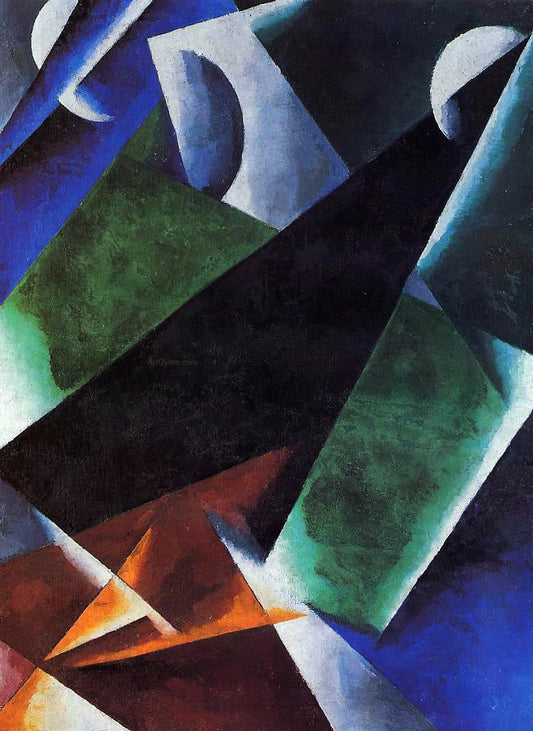  Liubov Popova Painterly Architectonic - Canvas Print