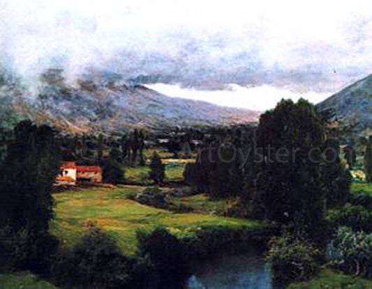  Manuel Salces Gutierrez Paisaje - Canvas Print