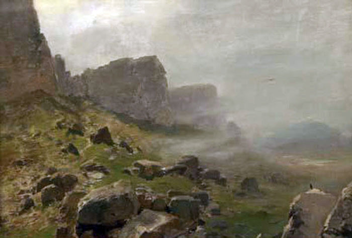  Eliseo Meifren I Roig Paisaje Montanoso - Canvas Print