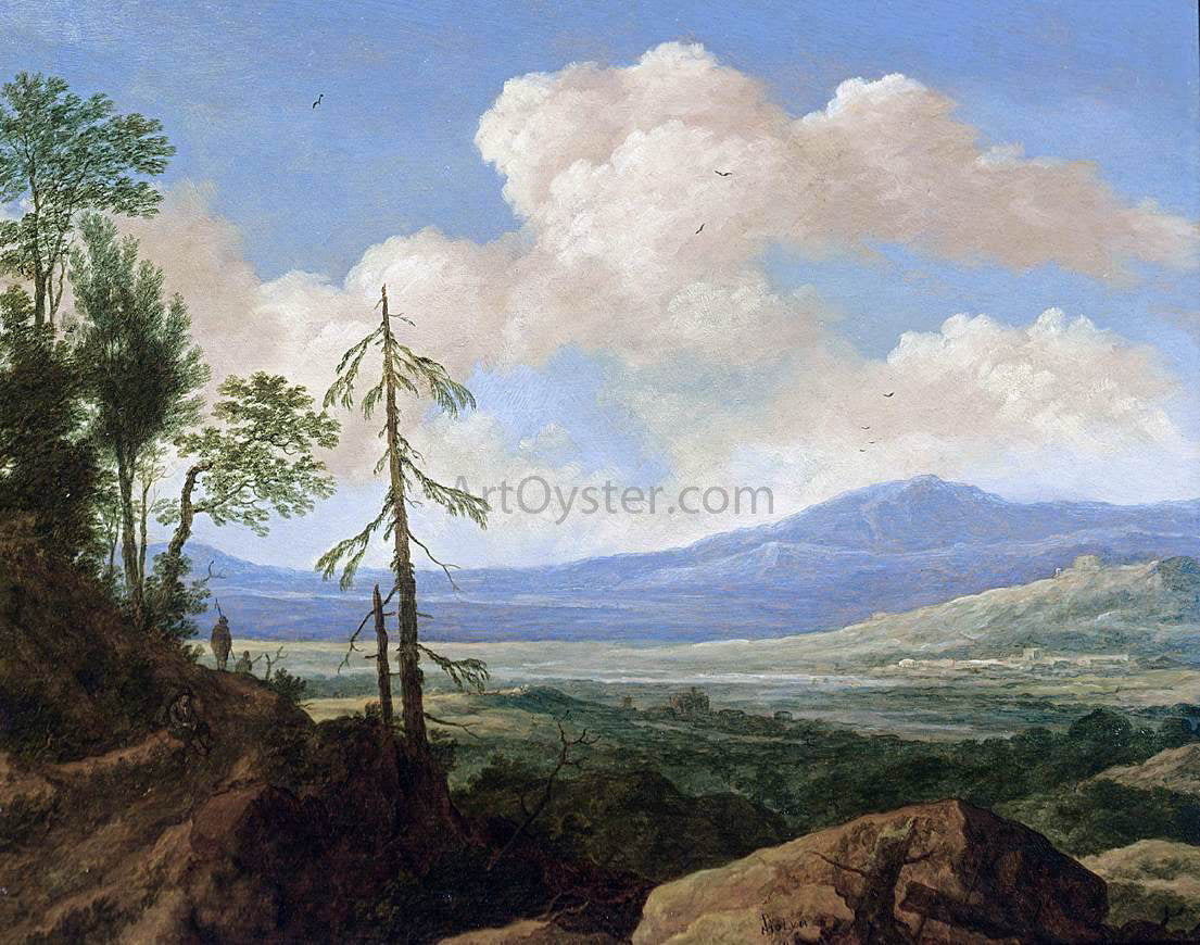  Pieter De Molyn Panoramic Hilly Landscape - Canvas Print