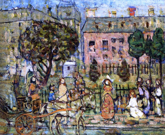  Maurice Prendergast Park, Naples - Canvas Print