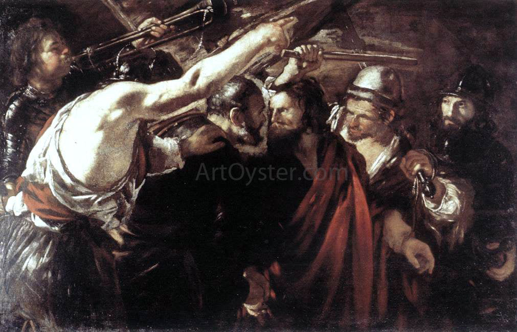  Giovanni Serodine Parting of Sts Peter and Paul Led to Martyrdom - Canvas Print