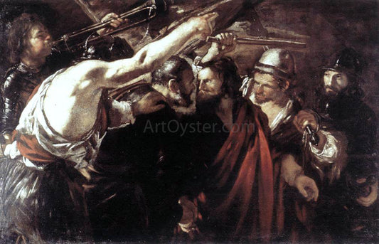  Giovanni Serodine Parting of Sts Peter and Paul Led to Martyrdom - Canvas Print