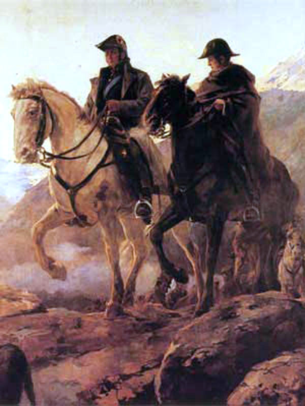  Julio Vila Prades Paso de los Andes - Canvas Print