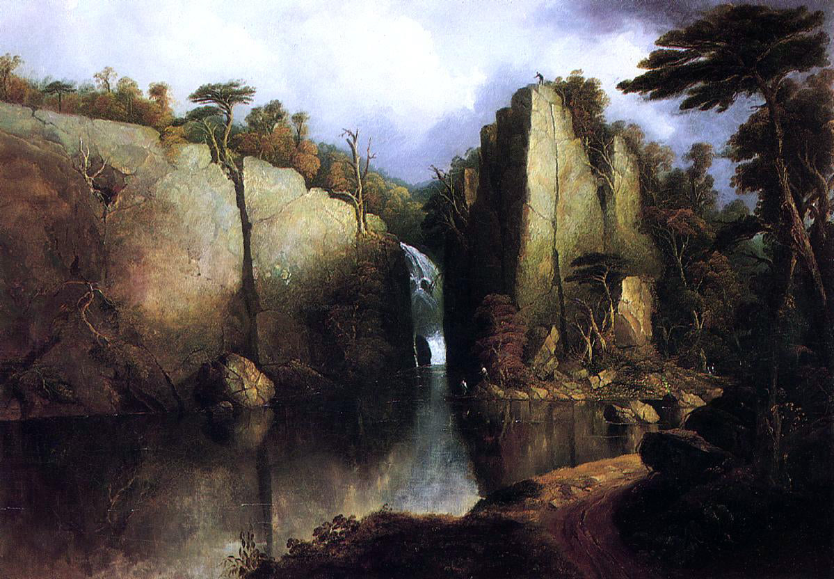  William Guy Wall Passaic Falls - Canvas Print