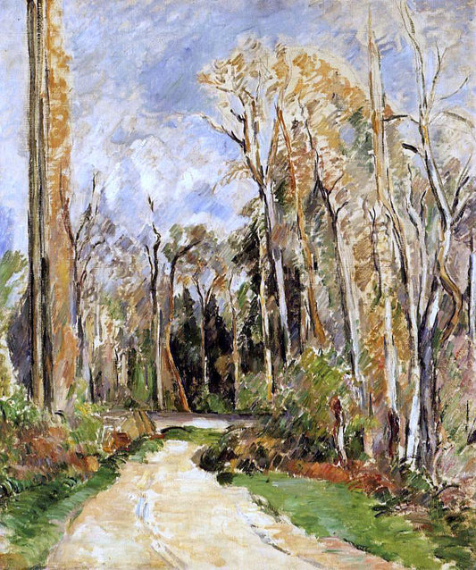  Paul Cezanne Path at the Entrance to the Forest - Canvas Print