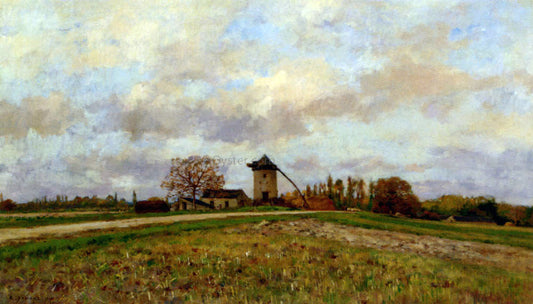  Pierre-Emmanuel Damoye Paysage Au Moulin - Canvas Print