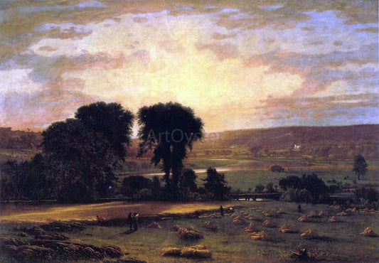  George Inness Peace and Plenty - Canvas Print