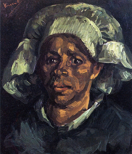  Vincent Van Gogh Peasant Woman, Portrait of Gordina de Groot - Canvas Print