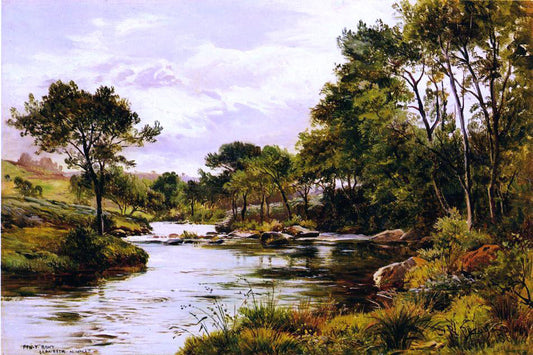  Sidney Richard Percy Pen-y-Bont, Llanbedr, North Wales - Canvas Print