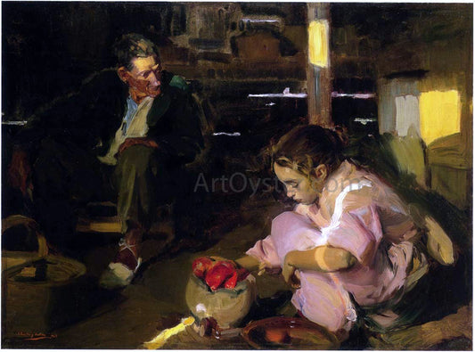  Joaquin Sorolla Y Bastida Peppers - Canvas Print