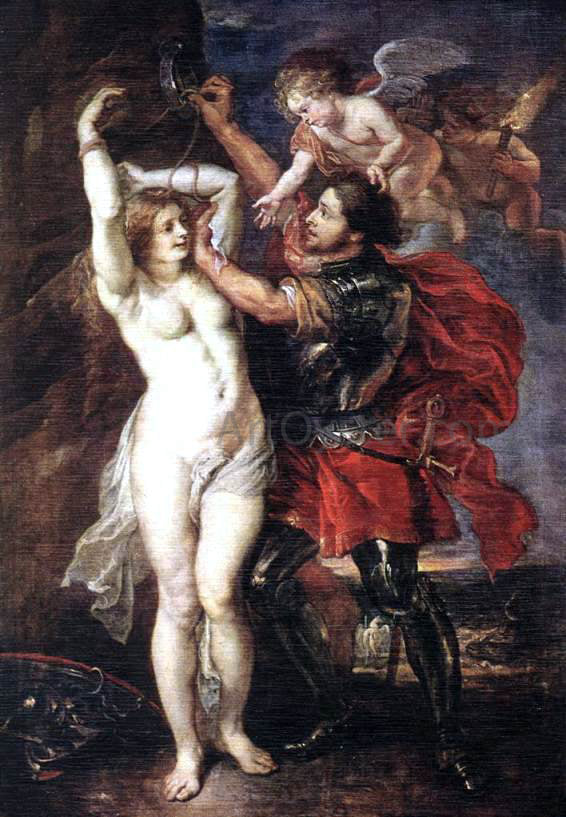  Peter Paul Rubens Perseus Liberating Andromeda - Canvas Print