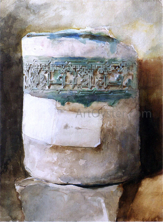  John Singer Sargent Persian Artifact with Faience Decoration - Canvas Print