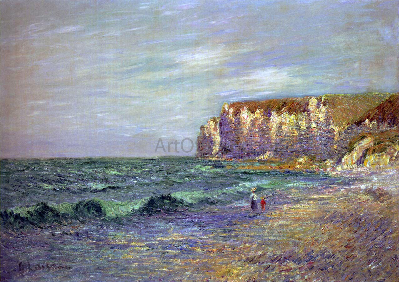  Gustave Loiseau Petit Dalles at Normandy - Canvas Print