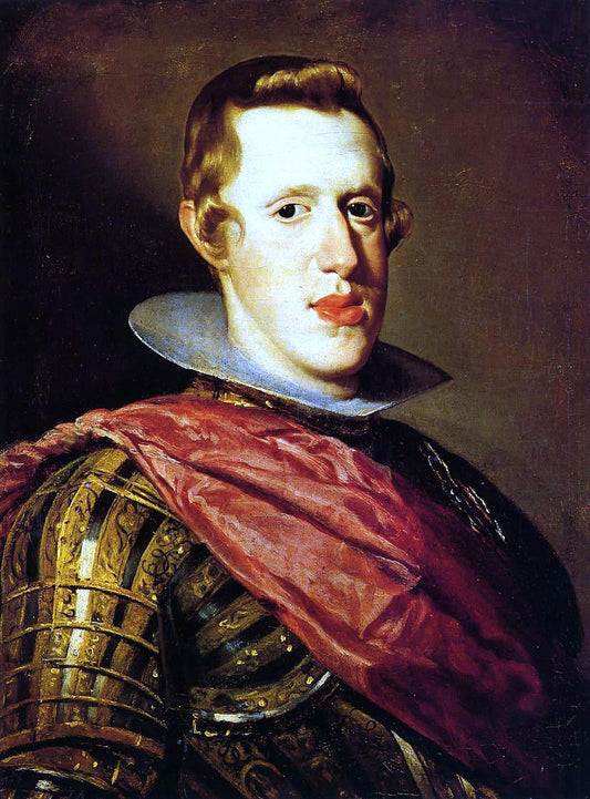  Diego Velazquez Philip IV in Armor - Canvas Print