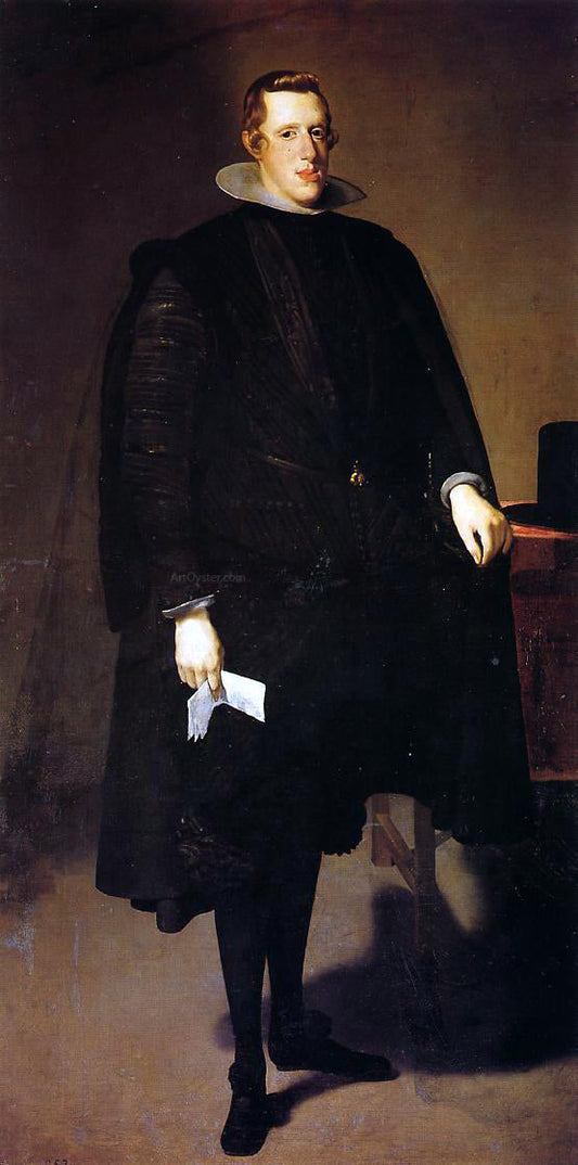  Diego Velazquez Philip IV, Standing - Canvas Print
