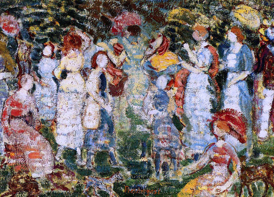  Maurice Prendergast Picnic Grove - Canvas Print