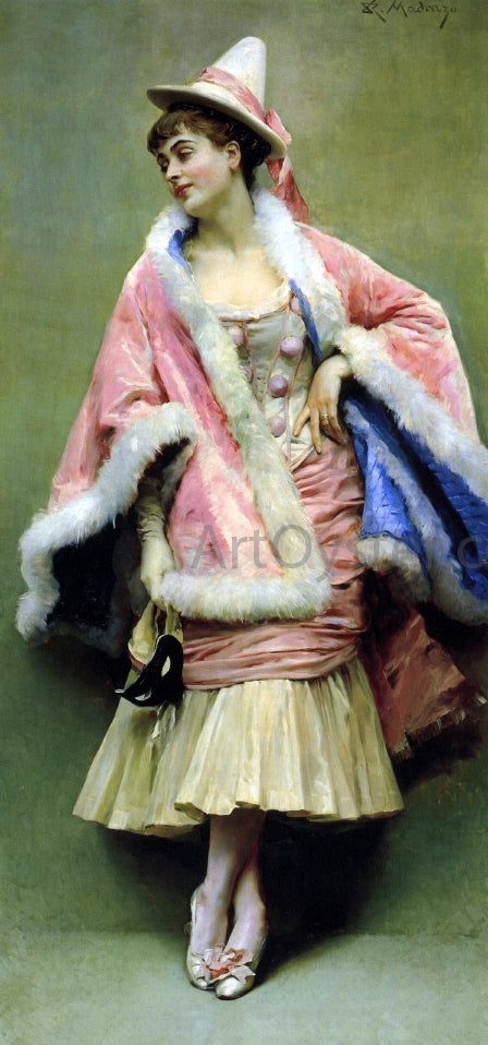  Raimundo de Madrazo Y Garreta Pierette - Canvas Print