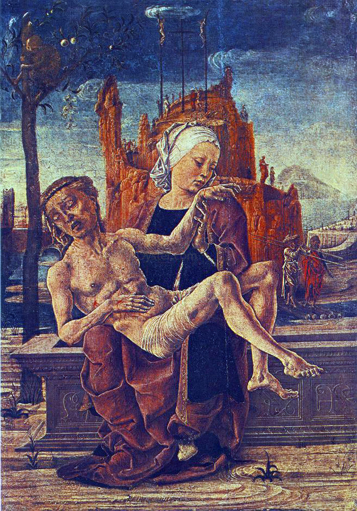  Cosme Tura Pieta - Canvas Print