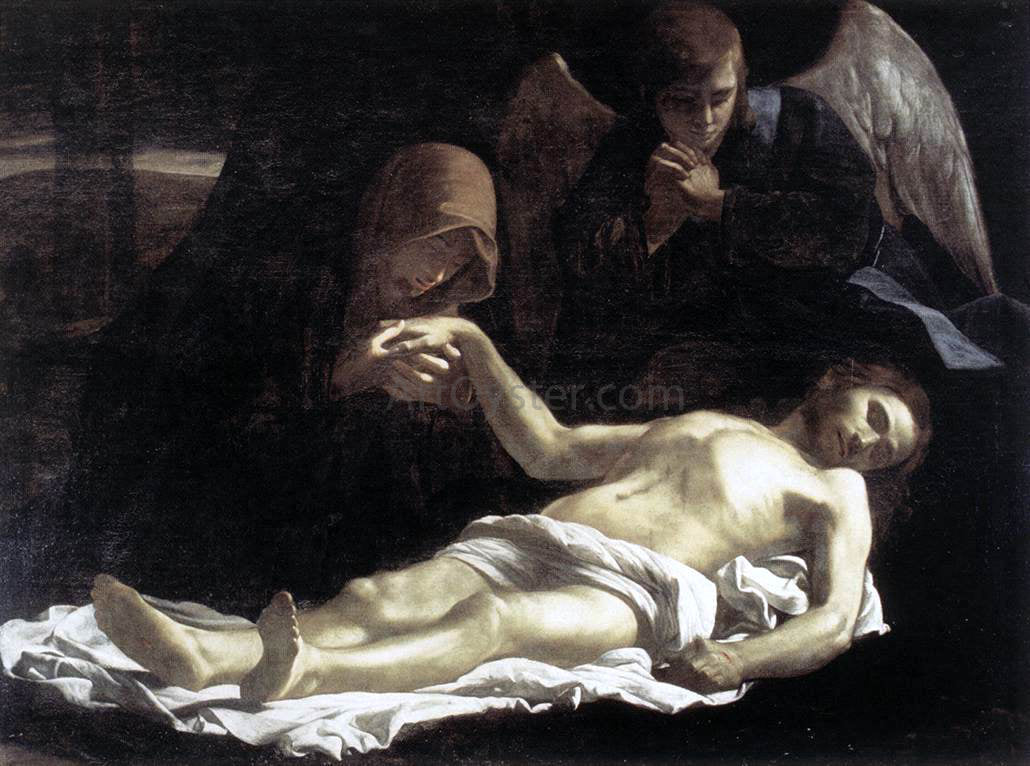  Massimo Stanzione Pieta - Canvas Print