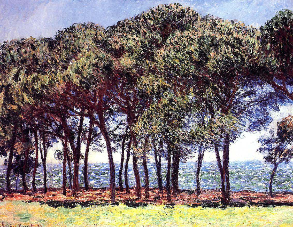  Claude Oscar Monet Pine Trees, Cap d'Antibes - Canvas Print