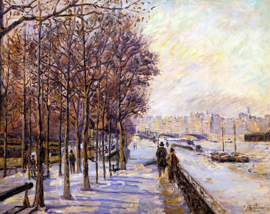  Armand Guillaumin Place Valhubert - Canvas Print