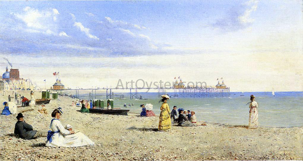  Conrad Wise Chapman Plage de Brighton - Canvas Print