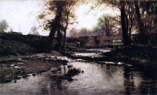  Theodore Clement Steele Pleasant Run - Canvas Print