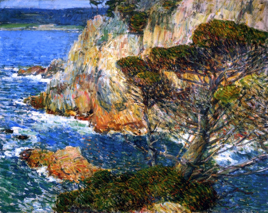  Frederick Childe Hassam Point Lobos, Carmel - Canvas Print