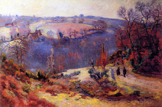  Armand Guillaumin Pont Charraud - Hoarfrost - Canvas Print