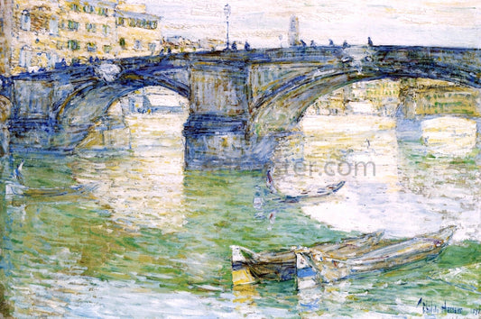  Frederick Childe Hassam Ponte Santa Trinita - Canvas Print