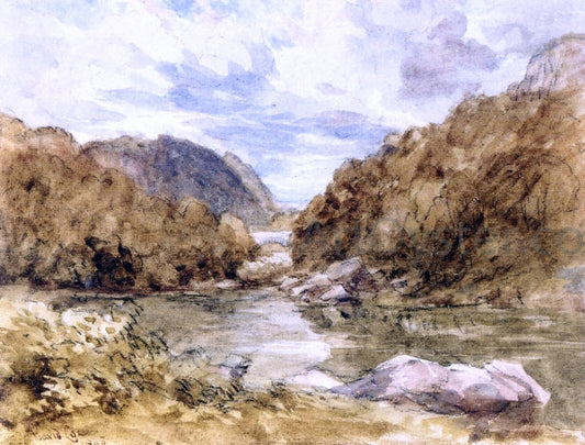  David Cox Pont-Y-Pair, near Bettwys-Y-Coed, North Wales - Canvas Print