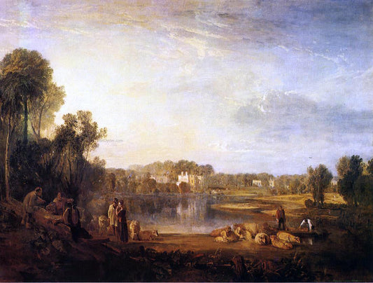  Joseph William Turner Pope's Villa, at Twickenham - Canvas Print