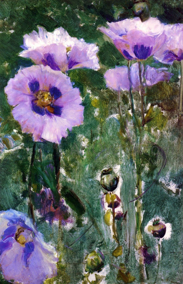  Walter Gay Poppies, Pavillon Colombe - Canvas Print